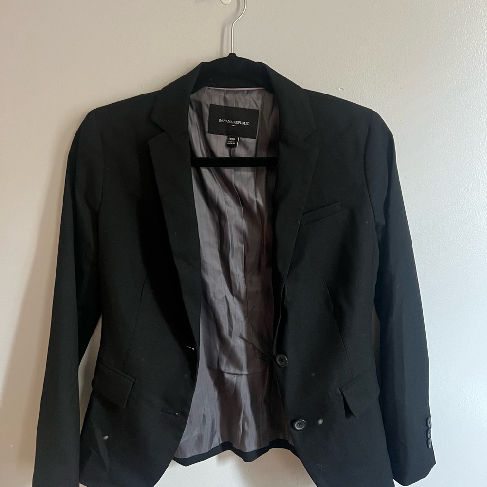Banana Republic Black Blazer